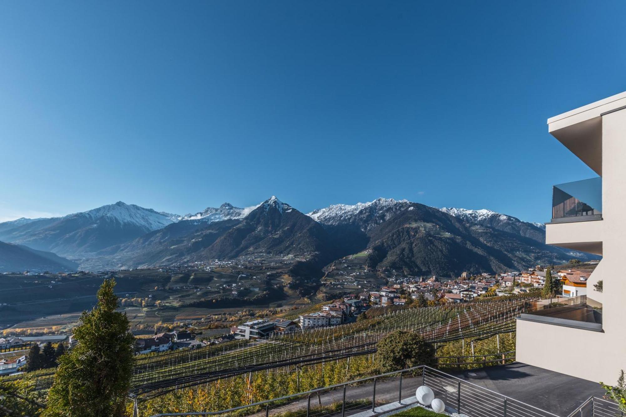 Dornsberg Panoramic Apartments Schenna Dış mekan fotoğraf