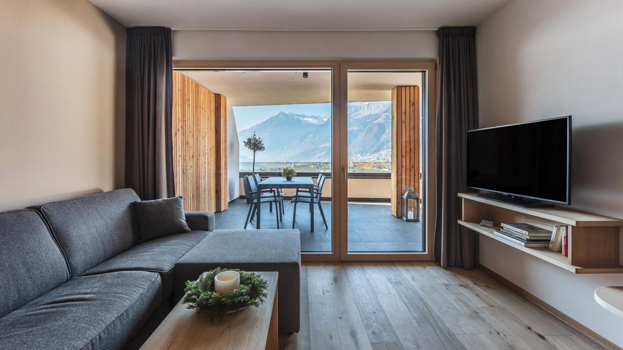 Dornsberg Panoramic Apartments Schenna Dış mekan fotoğraf